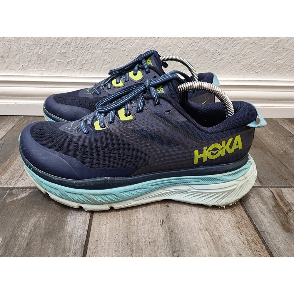 HOKA One One Stinson ATR 6 Outer Space Blue Glass Womens Size 10